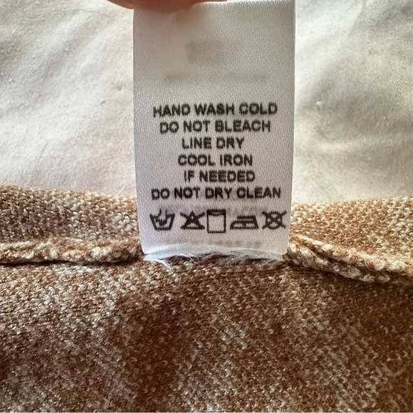 Johnny polo collar v-neck sleeveless Cropped jacquard knit sweater vest size L - Picture 10 of 10